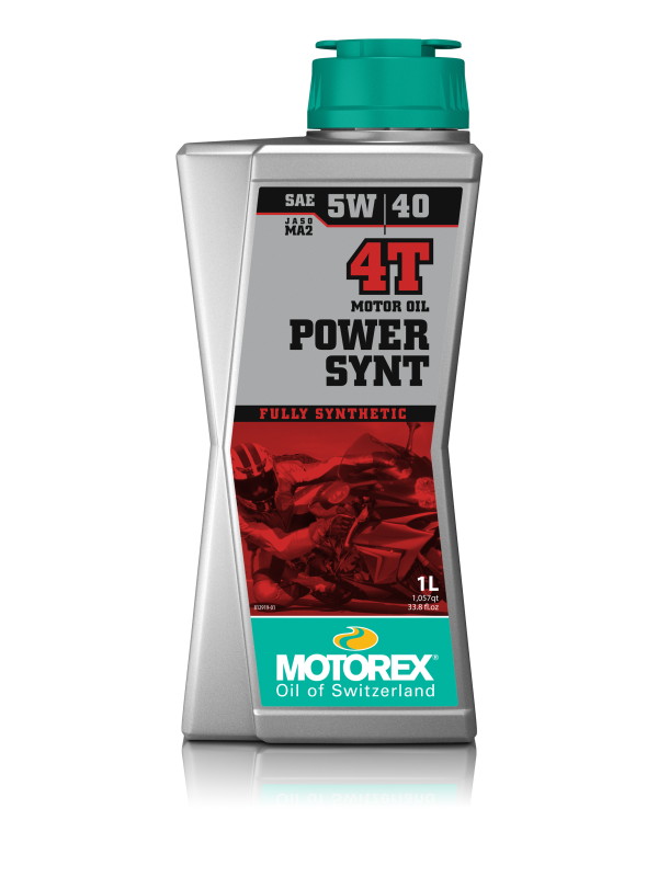 Масло моторное MOTOREX Power Synt 4Т SAE 5W-40, 1л