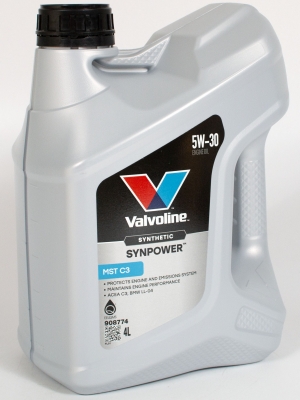 Моторное масло Valvoline SYNPOWER MST C3 5W-30, 4л