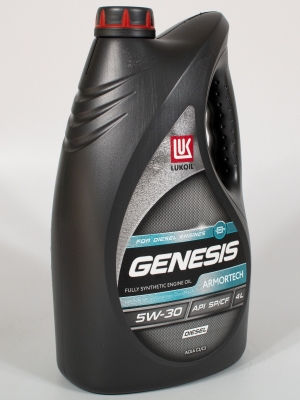 Моторное масло LUKOIL GENESIS ARMORTECH 5W-30 Diesel, 4л