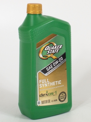 Моторное масло QUAKER STATE Ultimate Durability Full Synthetic 0W-20, 0.946л