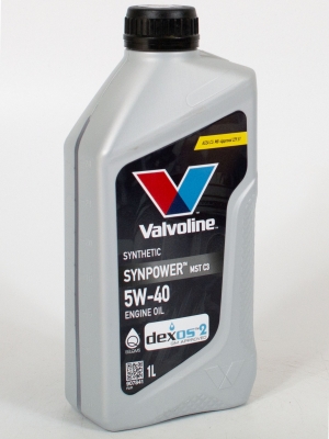 Моторное масло Valvoline SYNPOWER MST C3 5W-40, 1л